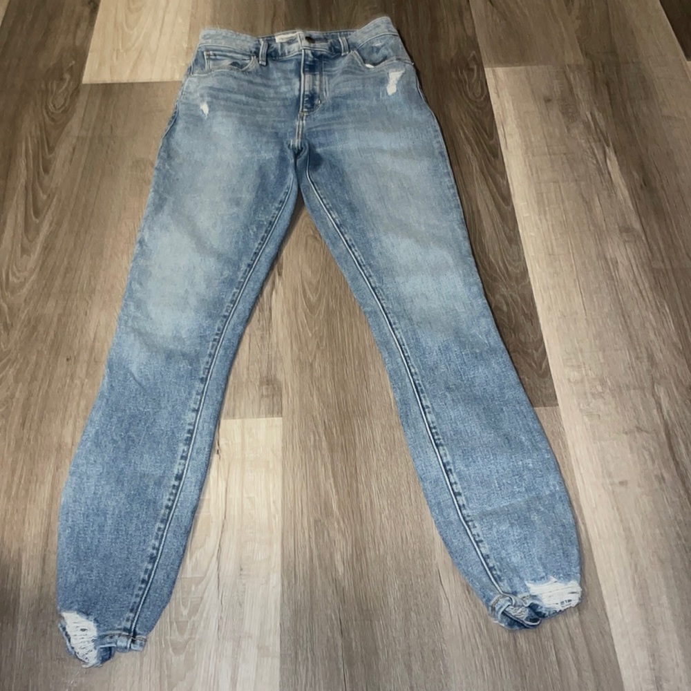 Abercrombie Light Wash Skinny Jean